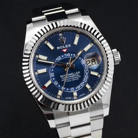 rolex sky-dweller blue cost|Rolex Sky-Dweller 2020 for sale.